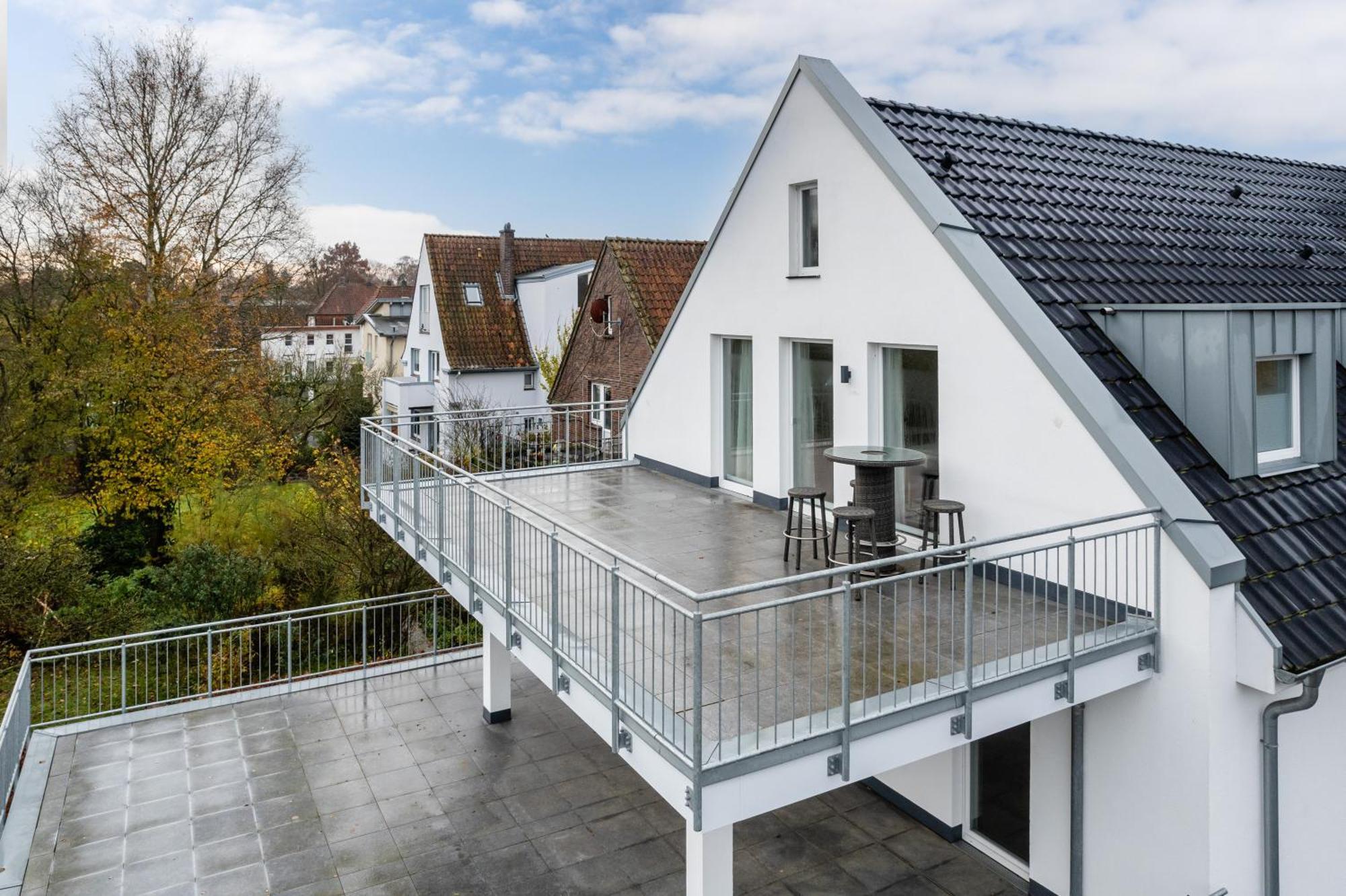Penthouse Am Marschweg Apartman Oldenburg Kültér fotó